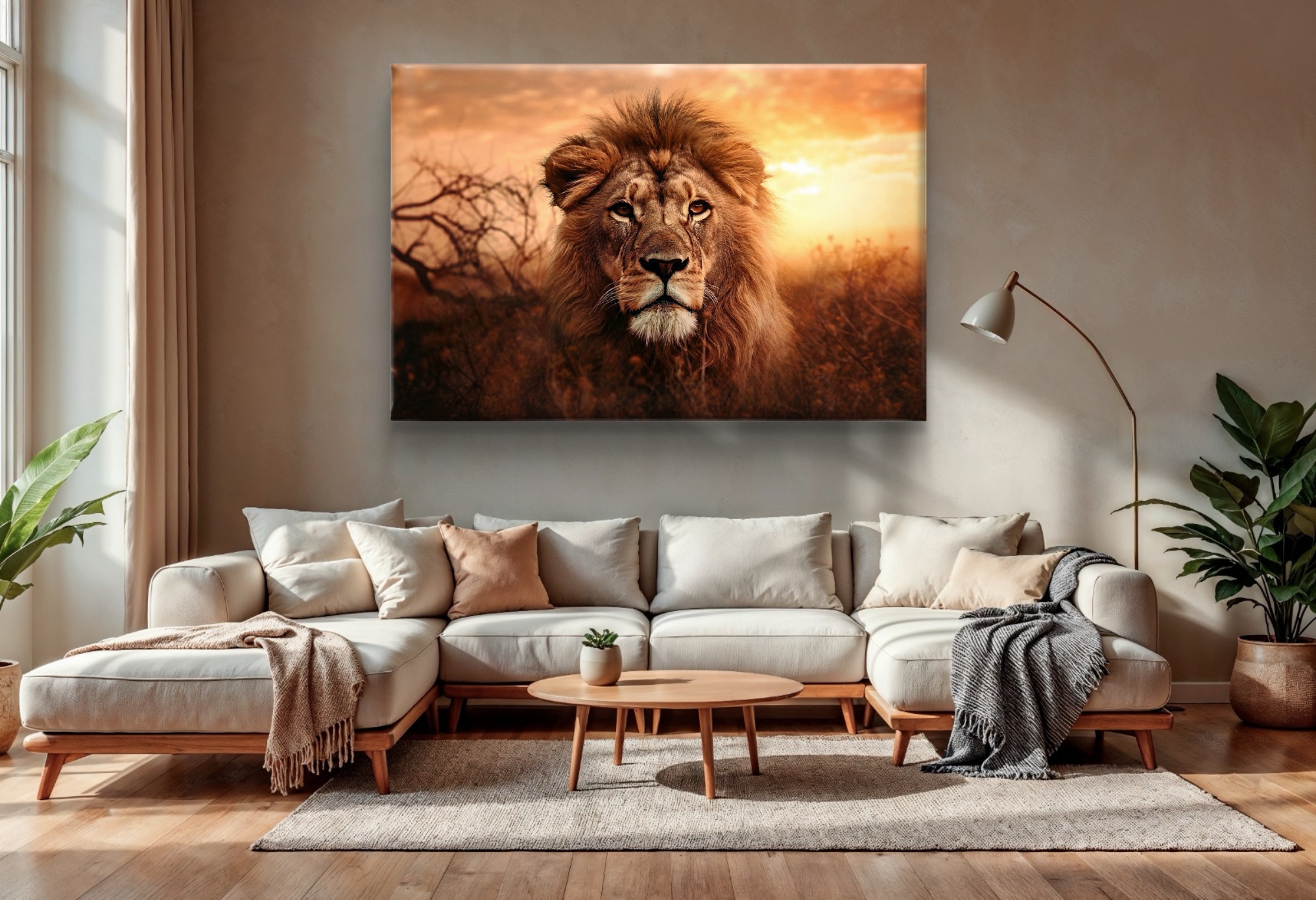 Quadro Leão Majestoso - Imagem 3