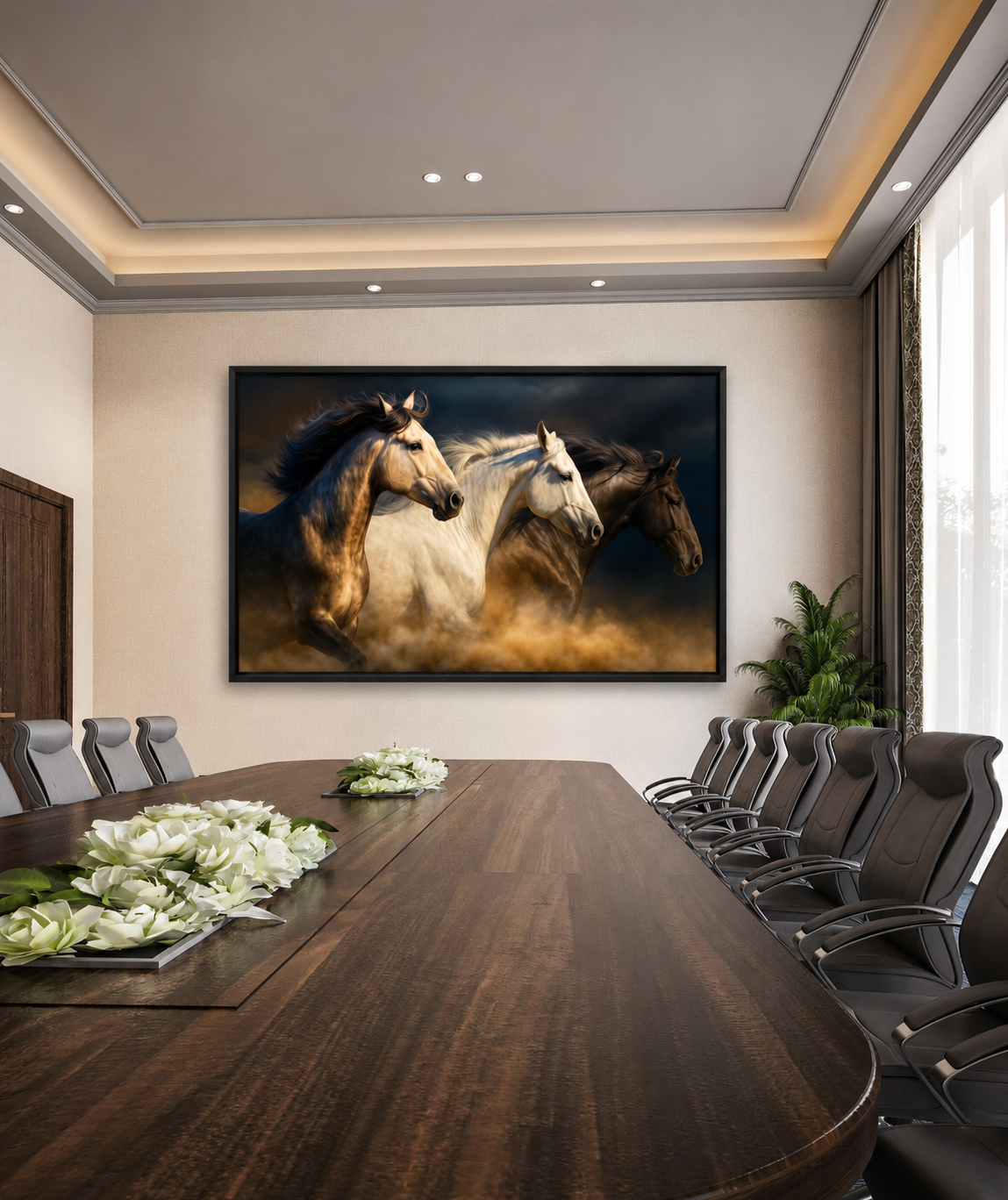 Quadro Trio de Cavalos - Imagem 3