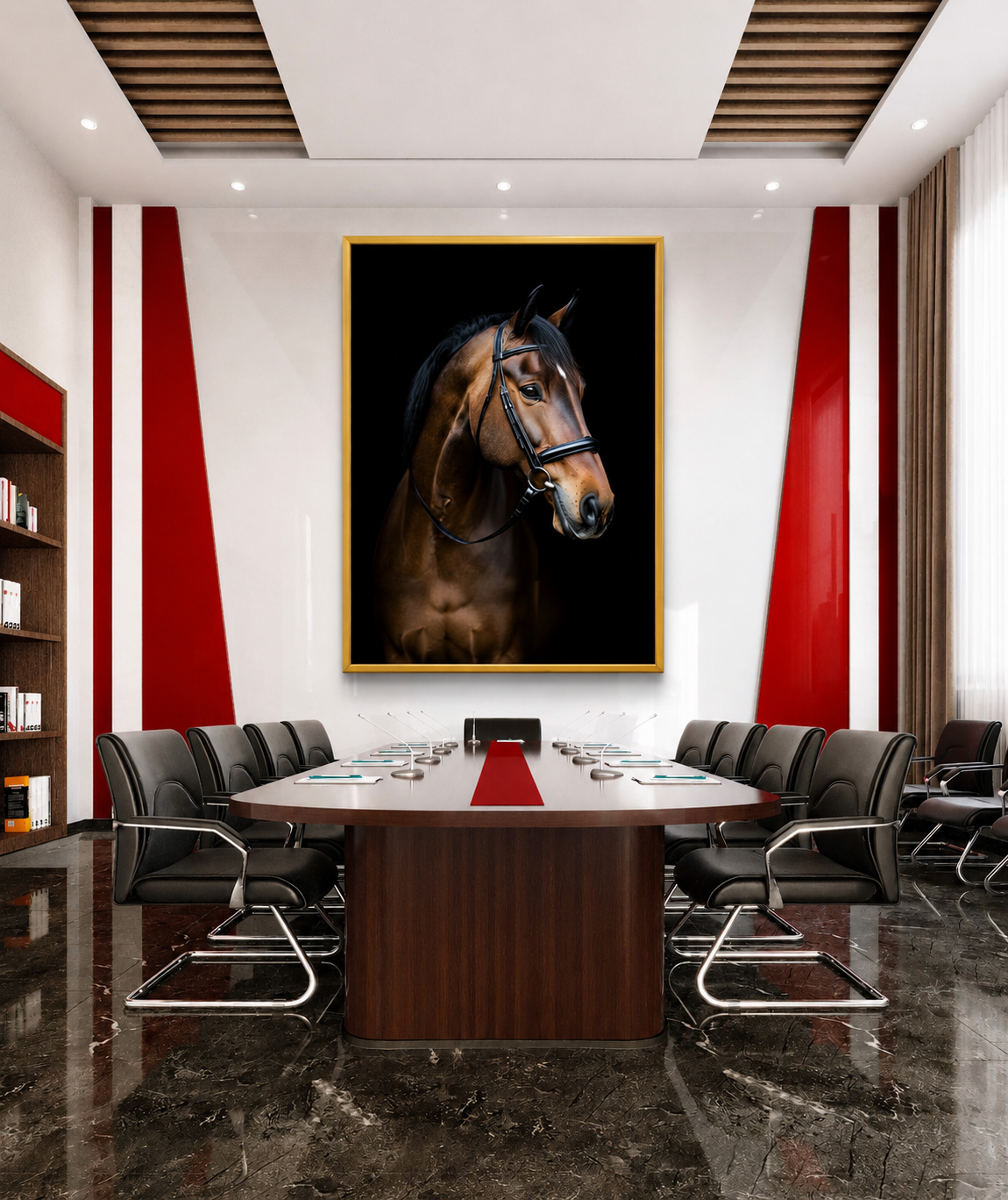 Quadro Cavalo da Liderança - Imagem 5